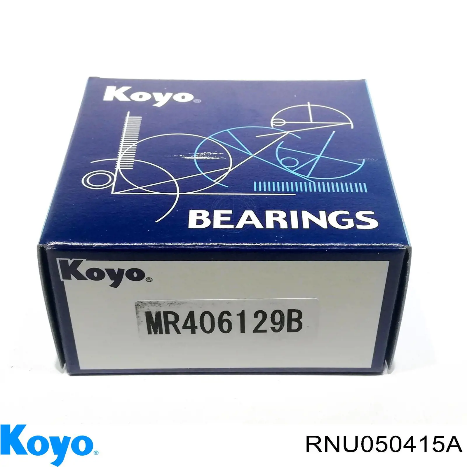RNU050415A Koyo опорний підшипник первинного валу кпп (центрирующий підшипник маховика)