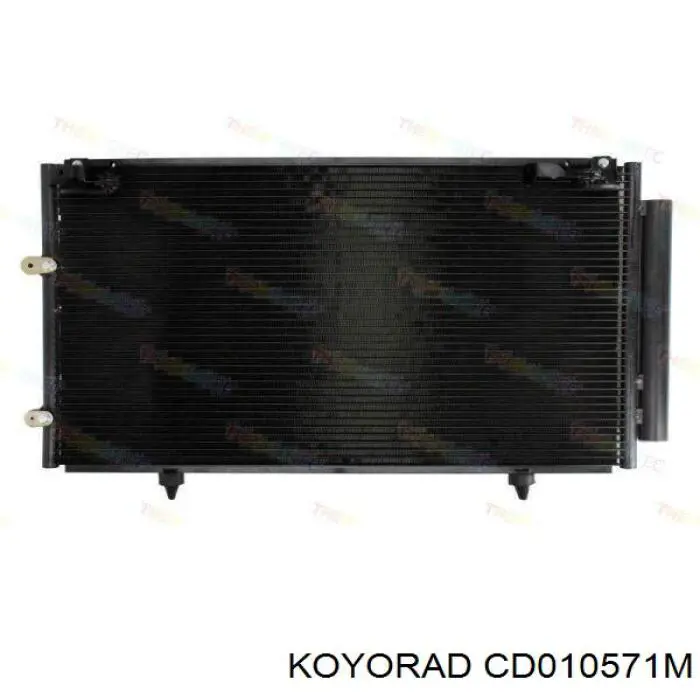 Конденсатор кондиціонера Koyorad CD010571M ціна, від 117.42 USD