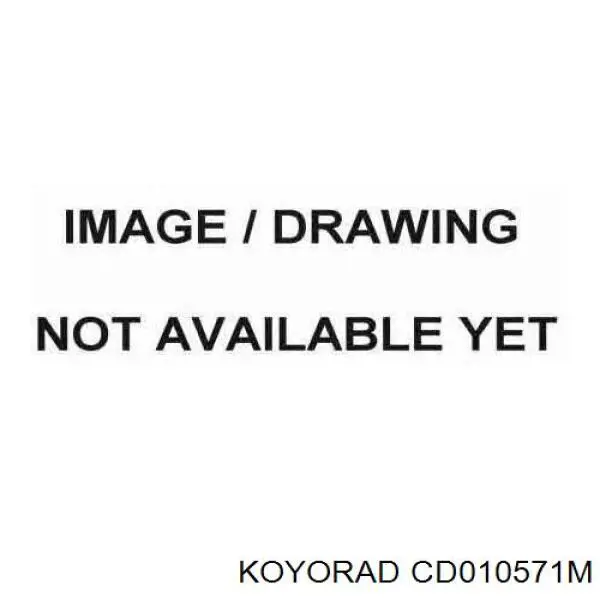 Купити CD010571M Koyorad Радіатор системи охолодження кондиціонера