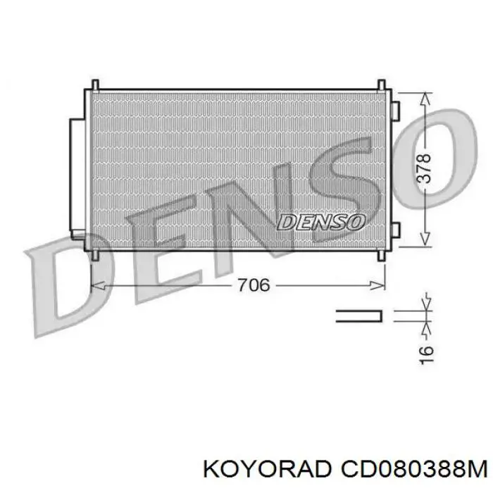 CD080388M Koyorad Конденсатор