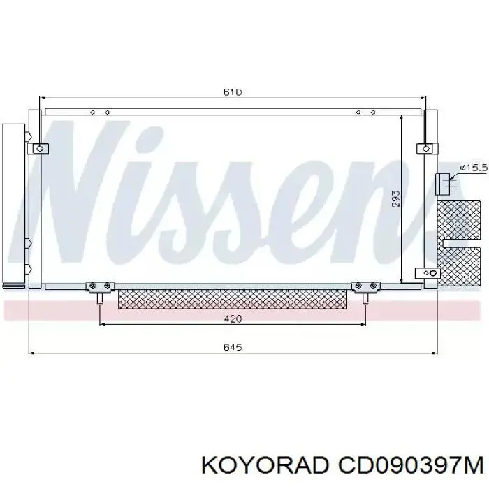 CD090397M Koyorad Конденсатор