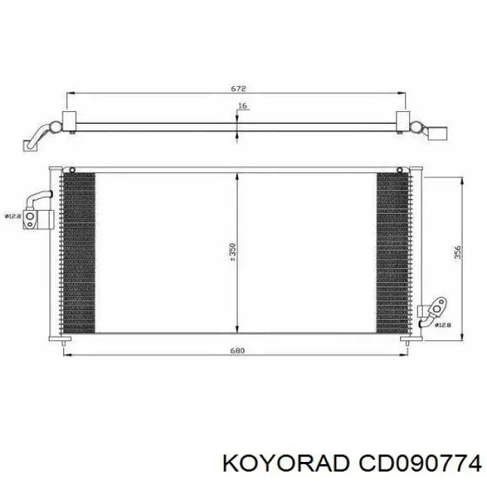 CD090774 Koyorad Конденсатор