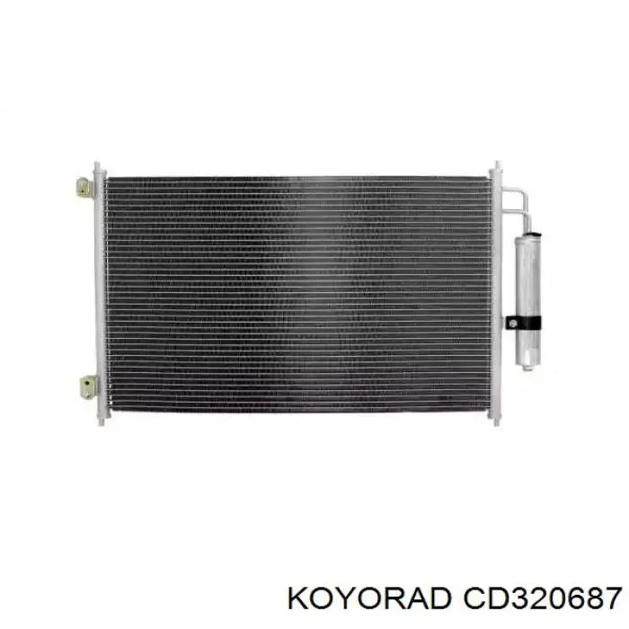 CD320687 Koyorad радіатор кондиціонера
