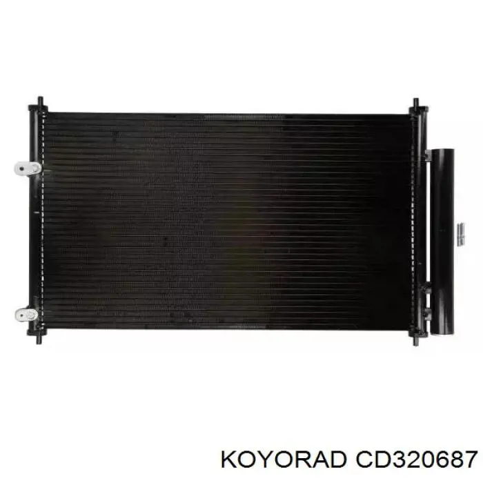 Радіатор кондиціонера CD320687 Koyorad