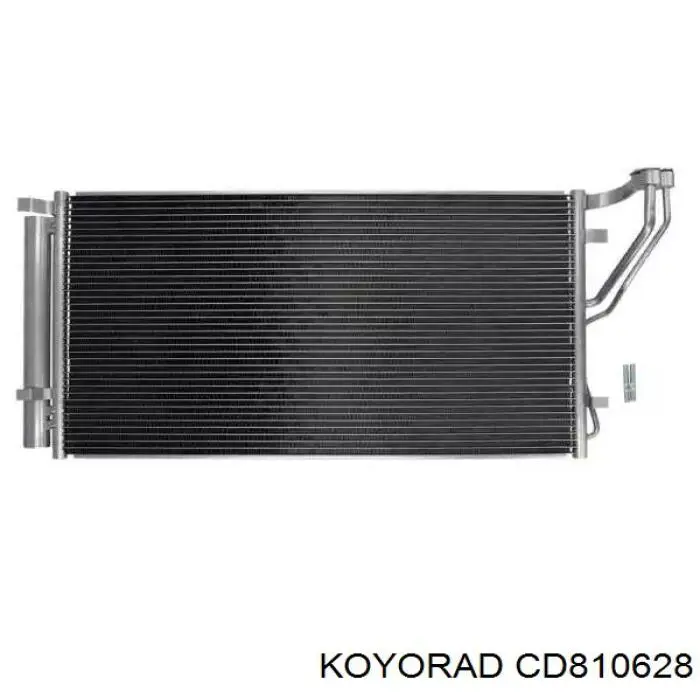 Радіатор кондиціонера CD810628 Koyorad