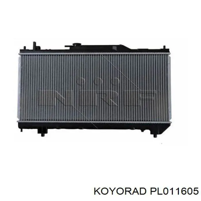 PL011605 Koyorad Радіатор охолодження двигуна
