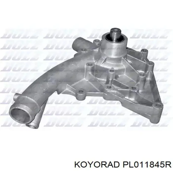 PL011845R Koyorad Радіатор охолодження двигуна
