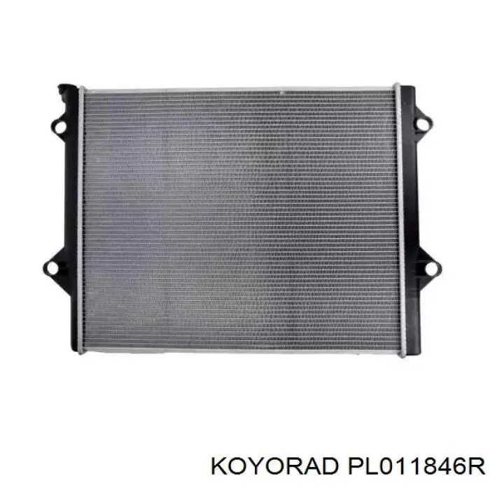 PL011846R Koyorad радіатор охолодження двигуна