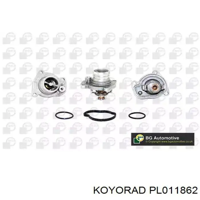 PL011862 Koyorad Радіатор охолодження двигуна
