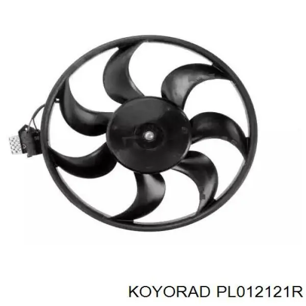 PL012121R Koyorad Радіатор охолодження двигуна