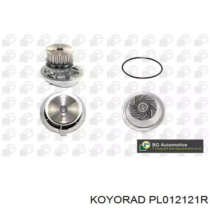 Купити PL012121R Koyorad Радіатор двигуна