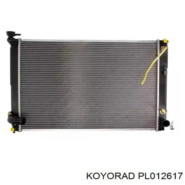 PL012617 Koyorad Радіатор охолодження двигуна