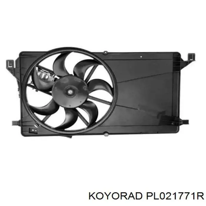 PL021771R Koyorad радіатор охолодження двигуна
