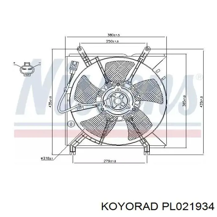 Радіатор основний Koyorad PL021934 ціна, від 108.92 USD