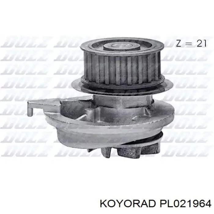 Радіатор основний Koyorad PL021964 ціна, від 161.31 USD