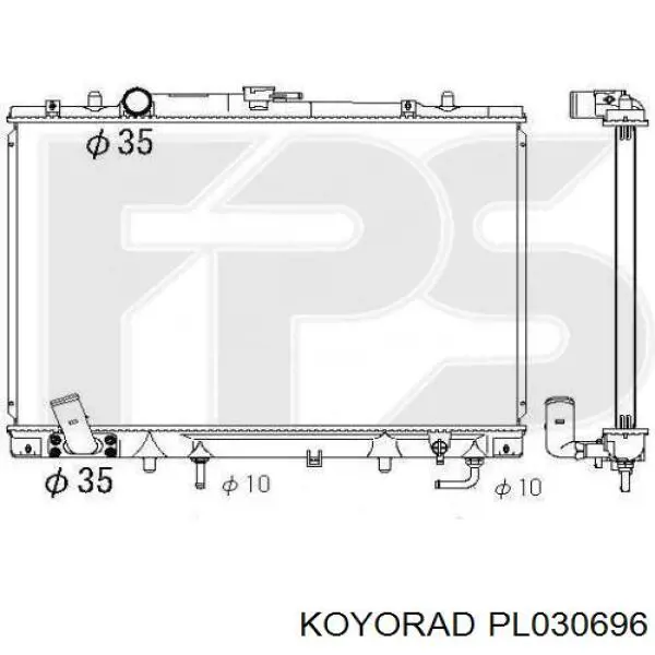 Радіатор PL030696 Koyorad