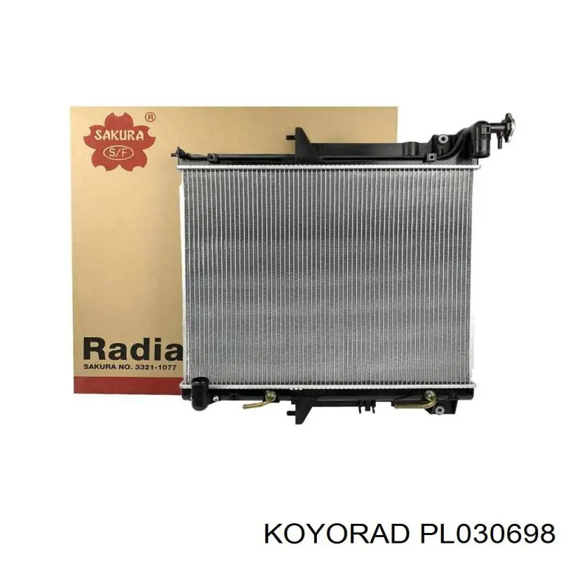 PL030698 Koyorad радіатор охолодження двигуна