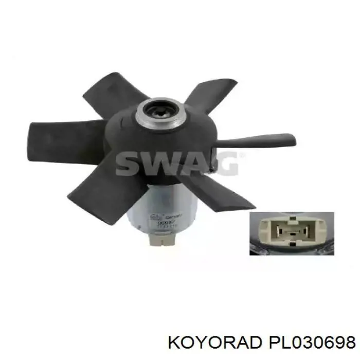 PL030698 Koyorad Радіатор охолодження двигуна