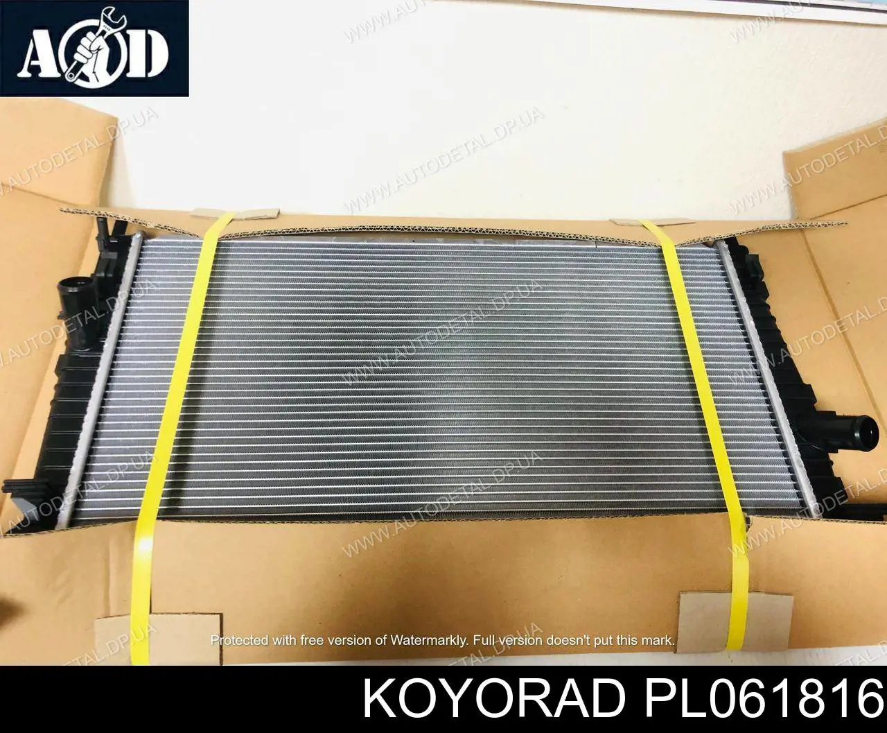 PL061816 Koyorad Радіатор охолодження двигуна