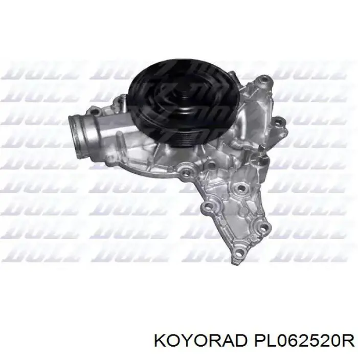 PL062520R Koyorad Радіатор охолодження двигуна