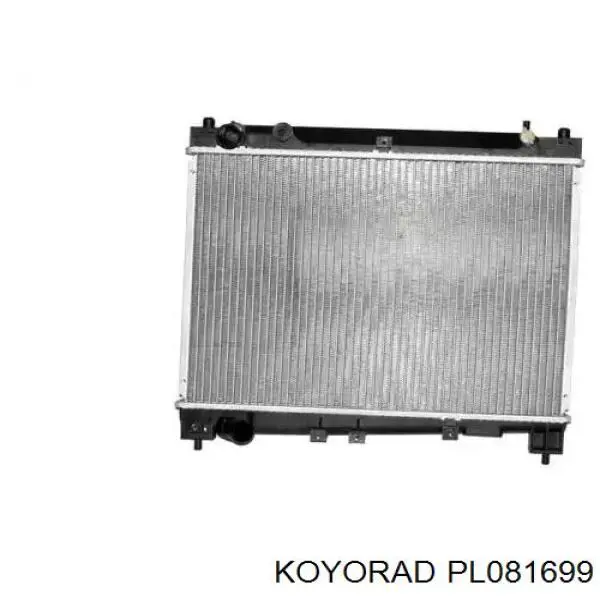 Радіатор основний Koyorad PL081699 ціна, від 108.27 USD