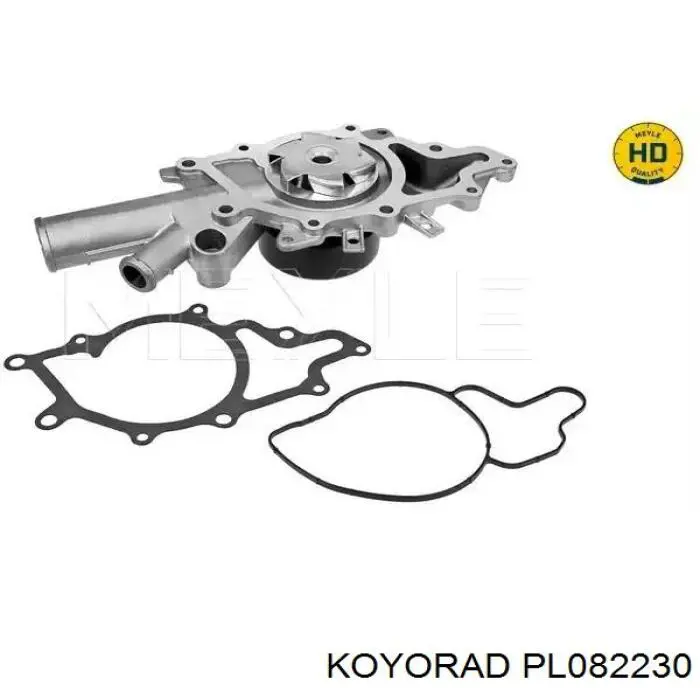 PL082230 Koyorad Радіатор охолодження двигуна
