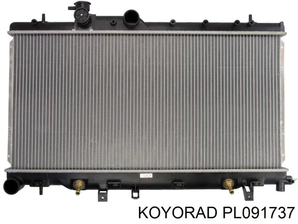 PL091737 Koyorad радіатор охолодження двигуна
