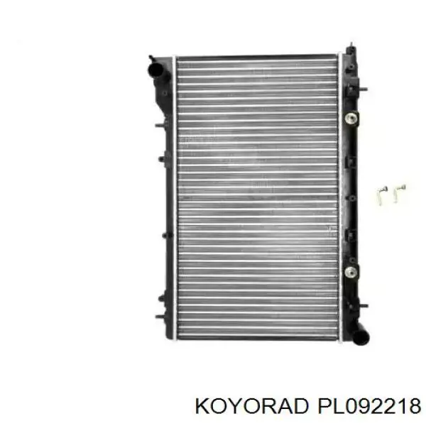 PL092218 Koyorad Радіатор охолодження двигуна
