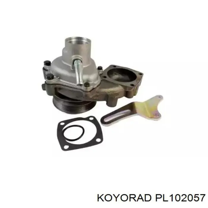 PL102057 Koyorad Радіатор охолодження двигуна