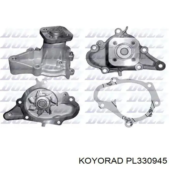 Радіатор основний Koyorad PL330945 ціна, від 160.00 USD