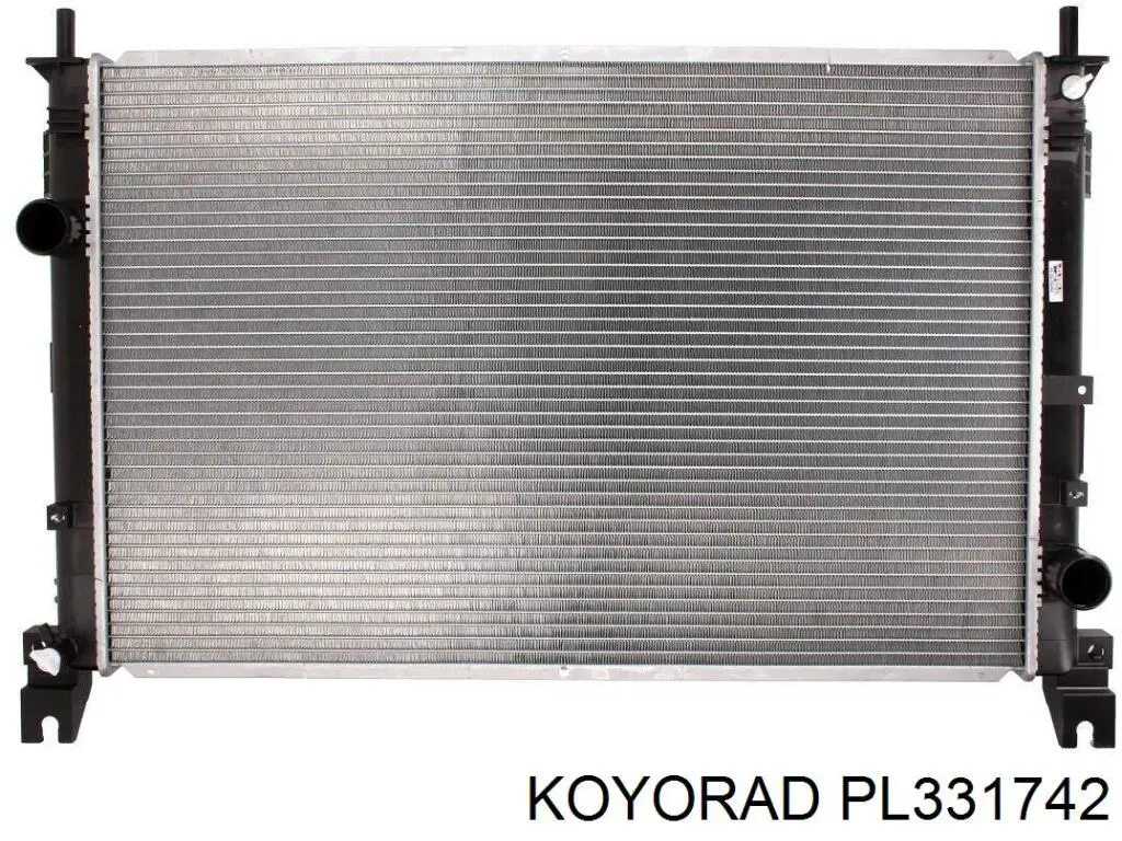 2460081K Polcar радіатор охолодження двигуна