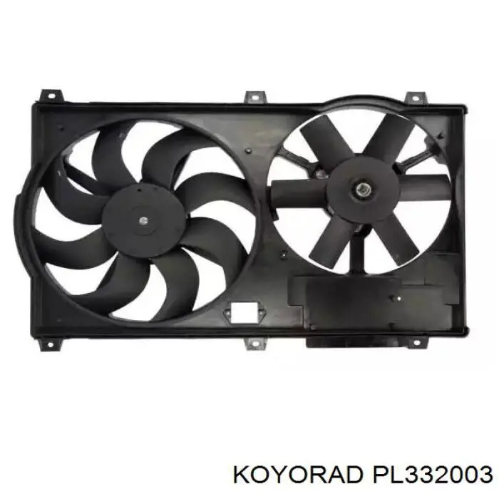 PL332003 Koyorad Радіатор охолодження двигуна