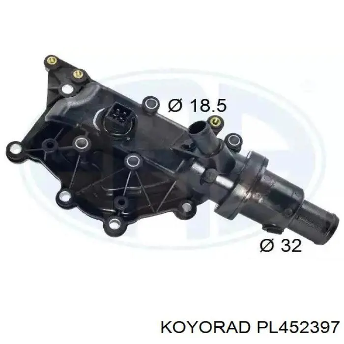 PL452397 Koyorad радіатор охолодження двигуна