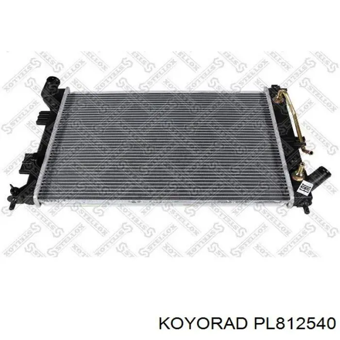 Радіатор основний Koyorad PL812540 ціна, від 79.00 USD