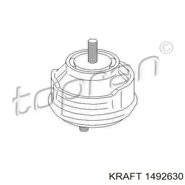 Ліва подушка двигуна Kraft 1492630 ціна, від 34.13 USD