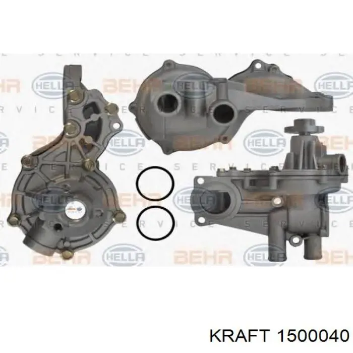 037121010CV VAG Помпа водяна, корпус