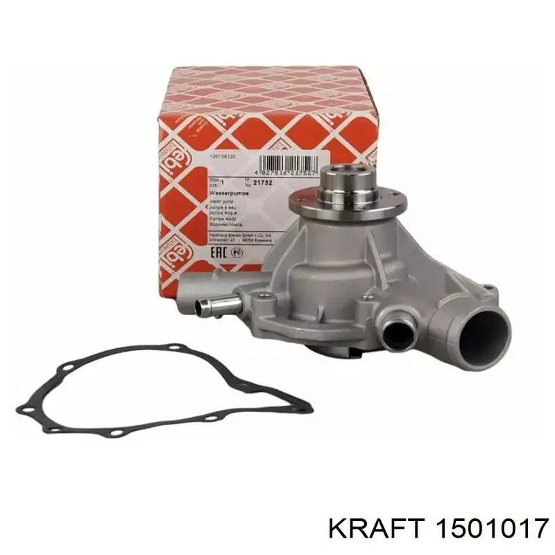1501017 Kraft помпа водяна, (насос охолодження)