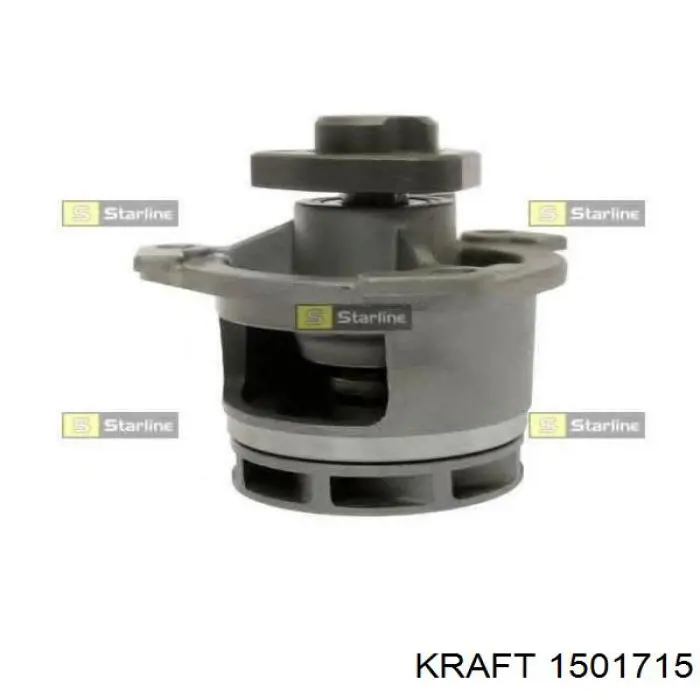 Купити 1501715 Kraft Насос охолоджуючої рідини