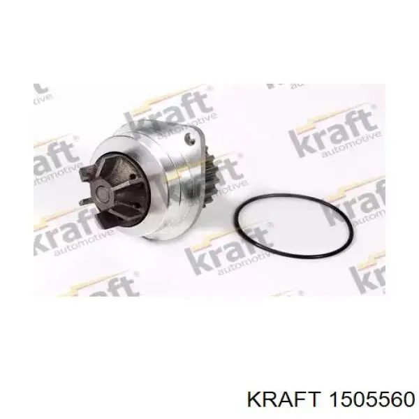1505560 Kraft помпа водяна, (насос охолодження)