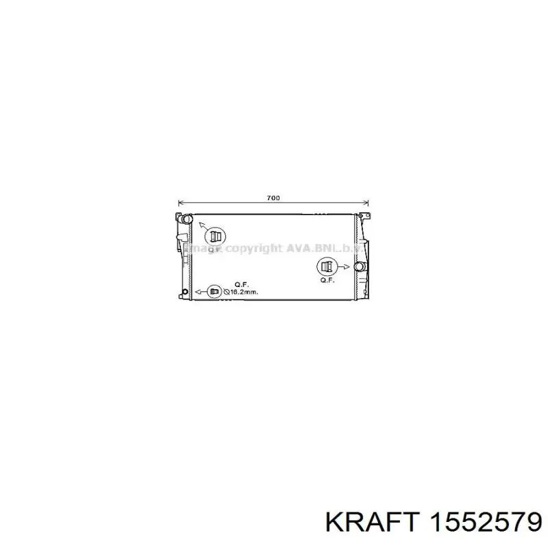 Радіатор основний Signeda RA60815Q ціна, від 89.72 USD