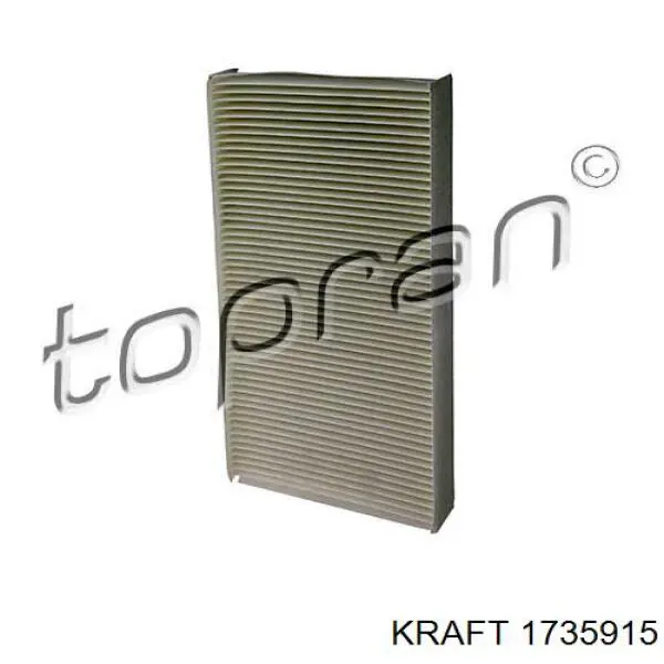 Фільтр повітряний обігрівача Kraft 1735915 ціна, від 7.22 USD