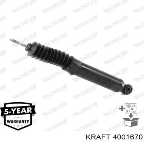 Стойка амортизатора передняя Kraft 4001670 ціна, від 35.87 USD