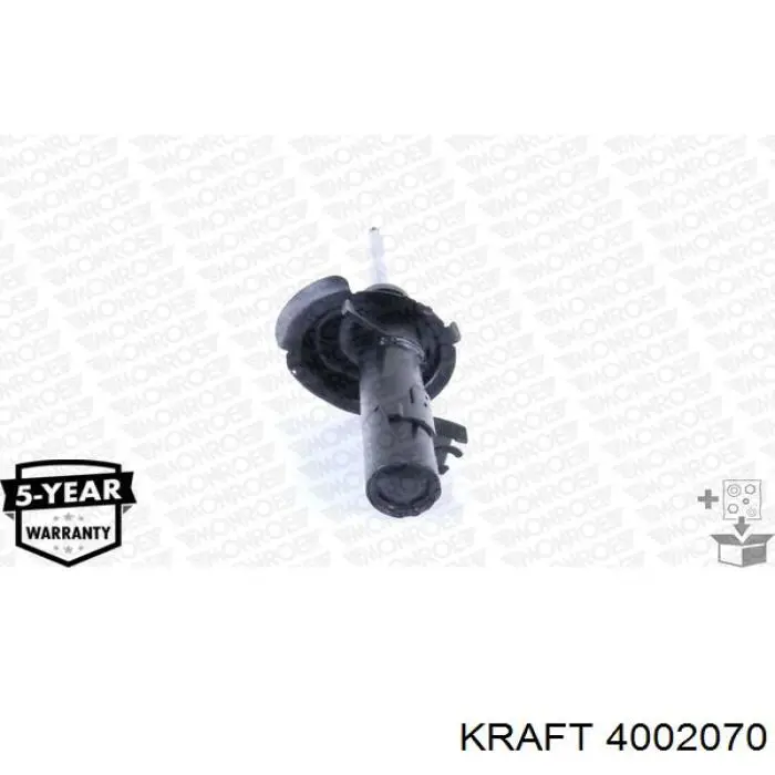 Амортизатора передній лівий 4002070 Kraft