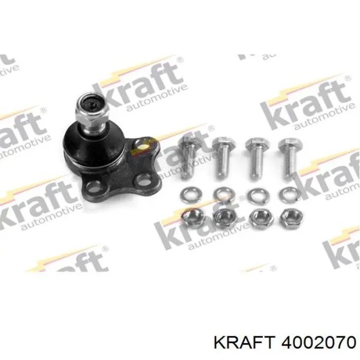Амортизатор передньої підвіски, лівий Kraft 4002070 ціна, від 2404.13 UAH