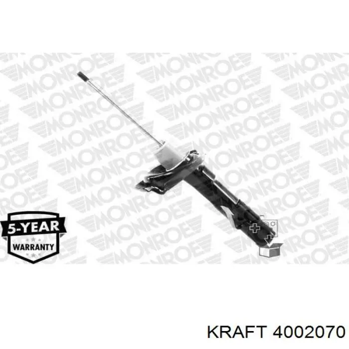 Купити 4002070 Kraft Амортизатора передній лівий