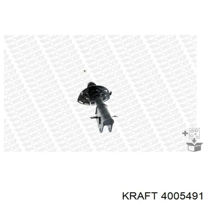 Стойка амортизатора передняя Kraft 4005491 ціна, від 42.30 USD