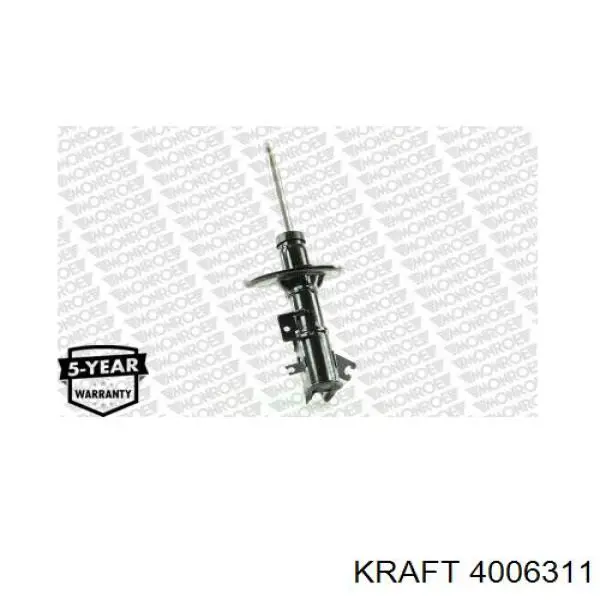 4006311 Kraft амортизатор передній, лівий