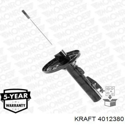 Купити 4012380 Kraft Стійка амортизатора задня