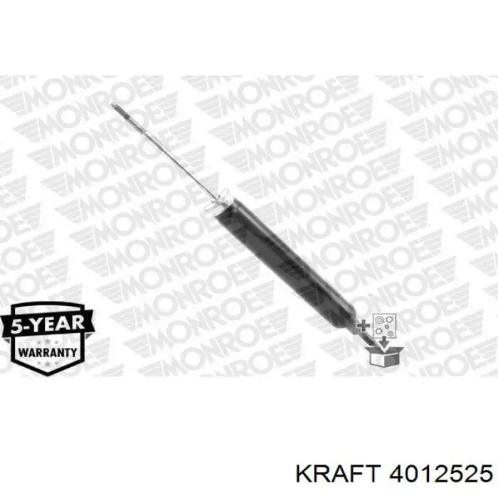 Амортизатор задній Kraft 4012525 ціна, від 38.01 USD