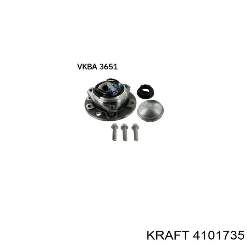 Передня маточина 4101735 Kraft